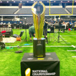 College Football Playoff national championship trophy