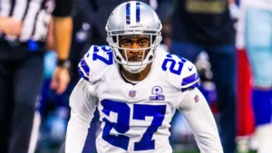 Dallas cornerback Trevon Diggs (above) suffered a left knee injury in practice Thursday in Frisco, Texas, and ESPN's Todd Archer, among others, have reported Diggs has been lost for the season with a torn ACL. (Photo courtesy of DALLASCOWBOYS.COM)