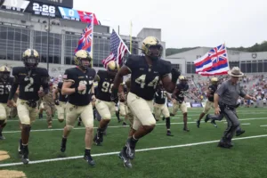 Army football will be joining the American Athletic Conference, thefootballbeat.com has learned. Army will join as a football-only member. Navy is also a member of the conference. (Photo by EDWARD DILLER, courtesy of GETTY IMAGES)