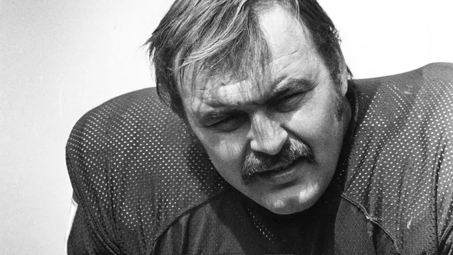 Former Chicago Bears linebacker Dick Butkus (above), for many the embodiment not only of the tough-guy image of the NFL, but of the "Monsters of The Midway" nickname given to the Chicago defenses over the years, passed in his sleep at home in Malibu, California, on Thursday, read a statement released by his family through the league. The former athlete and actor was 80 years old. (Photo courtesy of USATODAY.COM)