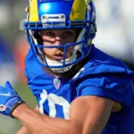 Los Angeles Rams receiver Cooper Kupp (above) has been practicing this week and could return as early as this Sunday's home game against Philadelphia. (Photo by JOSE SANCHEZ / Courtesy of THE ASSOCIATED PRESS)