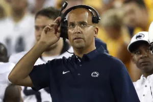 Coach James Franklin (above) leads No. 7 Penn State into Columbus, Ohio Saturday to take on third-ranked Ohio State (6-0). Penn State hasn't won in Columbus since 2011, and hasn't beaten Ohio State since 2016. (Photo courtesy of PENNLIVE.COM)
