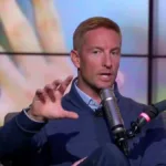 Fox Sports college football analyst Joel Klatt (above, on the set of "The Herd with Colin Cowherd), has released his latest top 10. (Photo courtesy of SATURDAYTRADITION.COM)