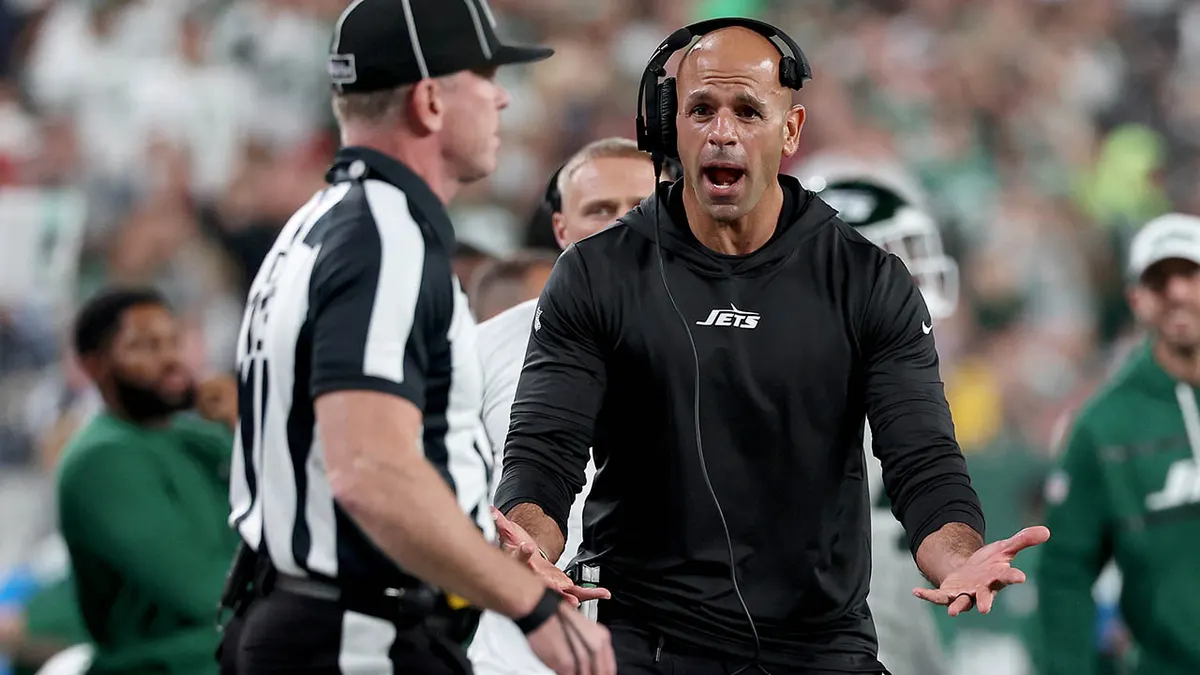 A pivotal penalty against New York Jets cornerback Sauce Gardner had head coach Robert Saleh irate as the team fell to the Kansas City Chiefs, 23-20, on Sunday, after nearly pulling off a major comeback. (Photo courtesy of GONEWS.JOOJ.US)