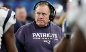 Bill Belichick, the all-time winningest playoff coach in NFL history (with nine total Super Bowl appearances and six championships as a head coach), is currently out of work. With a handful of coaching jobs still open, will Belichick coach in 2024, or take the season off? (Photo courtesy of USATODAY.com)