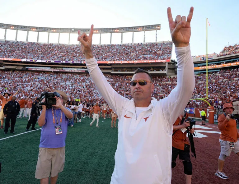 The $10.3 Million-Dollar Man: Steve Sarkisian, who just agreed to a four-year extension at the University of Texas worth that much per season. (Photo courtesy of MSN.COM)