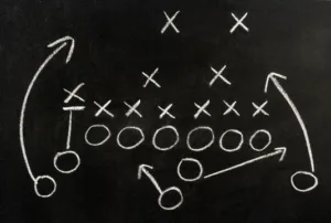 Two forward passes on one play? Overtime means alternating possessions from the OPPONENTS' 5-YARD-LINE?! Wow, this IS radical! This is the UFL!