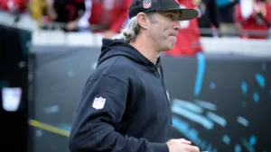 In the end, the San Francisco 49ers promoted from within for their new defensive coordinator: Nick Sorensen, a former defensive back in his own right. They also named former Chargers coach Brandon Staley their new assistant head coach. (Photo courtesy WFXRTV.COM)