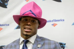 Former Auburn and NFL quarterback Cam Newton won't go back to the Heisman Trophy presentation, and he told Shannon Sharpe on "Club Shay Shay" this week exactly why. (Photo courtesy of USATODAY.COM)