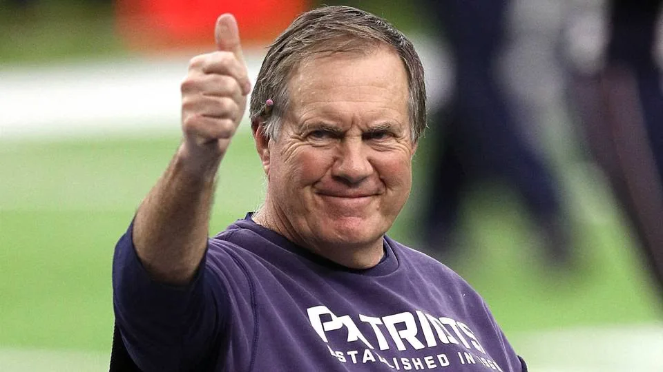 Six-time Super Bowl-winning coach Bill Belichick will join the crew on "Inside The NFL" for its 48th season this fall on The CW Network. (Photo courtesy of NFLDRAFTDIAMONDS.COM)